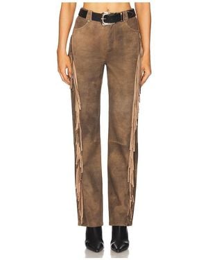 Lamarque X Revolve Wendy Suede Pant - Natural