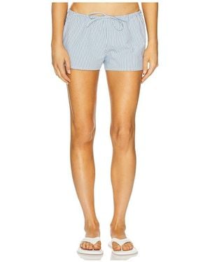 Montce Low-Rise Drawstring Short - Blue