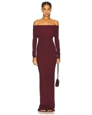 ÉTERNE Maxivestido En Color Vino Talla (También En Xs, S, Xl) - Rojo