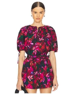 Ulla Johnson Vienne Blouse - Red