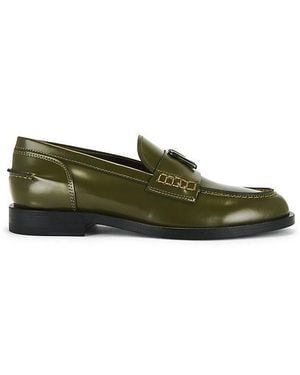 MSGM Flat Loafer - Green