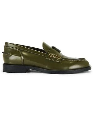 MSGM Flat Loafer - Green