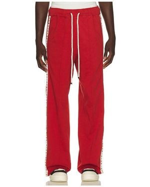 NAHMIAS Novelty Track Pant - Red