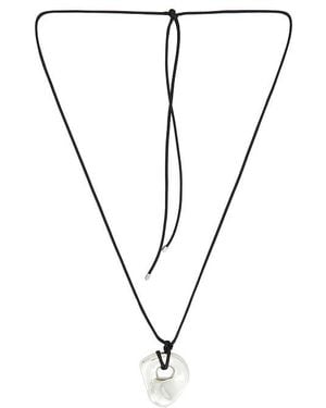 Casa Clara Lina Corded Necklace - Black
