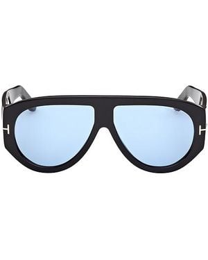 Tom Ford Gafas De Sol En Color Negro Talla - Azul