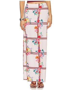 La Porte Falda Juliet En Color Blush, Talla En - Blanco