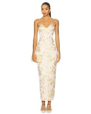SAU LEE Marielle Dress - White