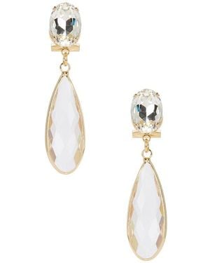Anton Heunis Pendientes Largos Omega En Color Oro Metálico Talla En - Multicolor