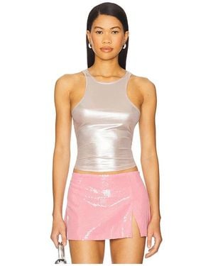 OW Collection Ärmelloses Oberteil Nina - Pink