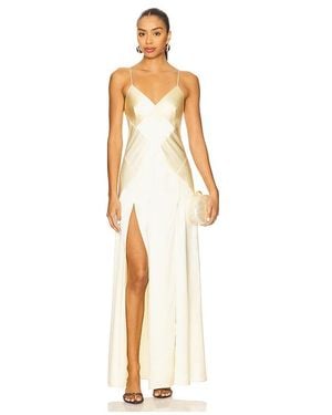 Bevza Rhombuses Dress - White