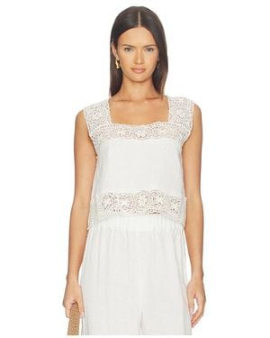 Sea Camiseta Tirantes Gardener En Color Crema Talla (También En S, Xs, M, Xl) - Blanco