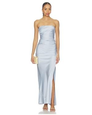 Bec & Bridge Eternity Strapless Maxi Dress - Blue