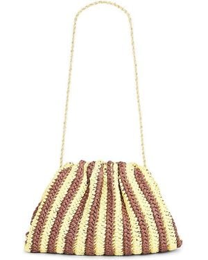 Loeffler Randall Bailey Clutch - Natural