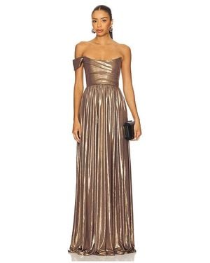 SAU LEE Kennedy Gown - Natural
