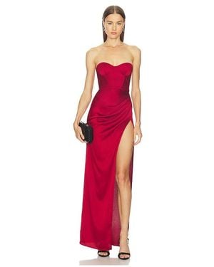 Michael Costello Abendkleid Batida - Rot