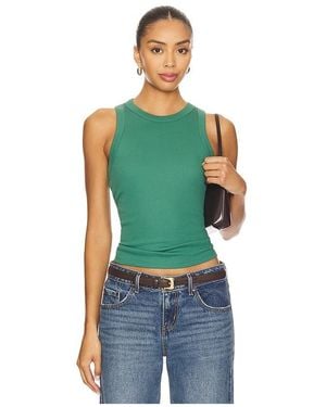 Veronica Beard Jordyn クロップドタンクトップ - グリーン