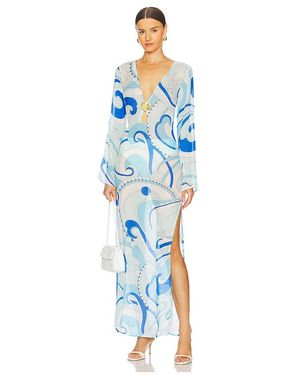 Cin Cin X Revolve Hotline Flower Maxi Dress - Blue