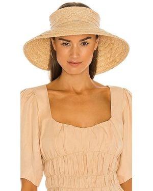 Hat Attack Roll Up Travel Visor - Natural