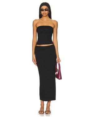 ALL THE WAYS Natalie Skirt Set - Black