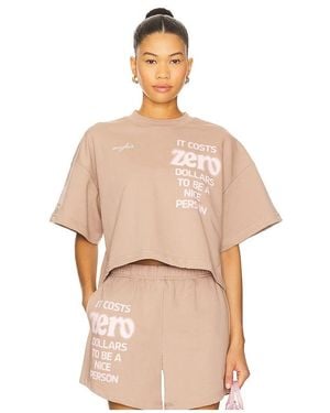 The Mayfair Group It Costs $0 Vintage Crewneck - Natural