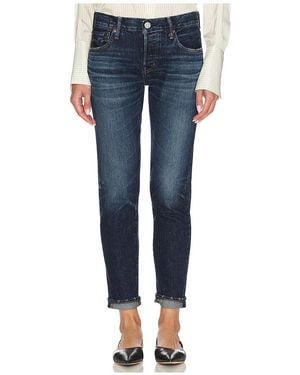 Moussy Camden Tapered Jeans - Blue