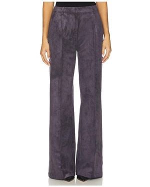 Amanda Uprichard X Revolve Suede Slater Pant - Blue