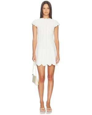Jonathan Simkhai Evalynn Short Sleeve Mini Dress - White