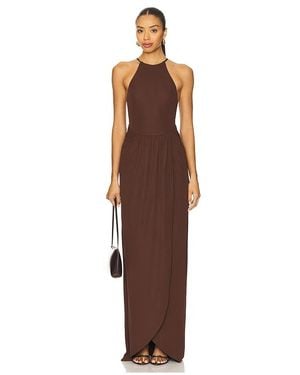 House of Harlow 1960 X Revolve Milo Gown - Brown