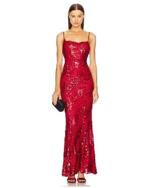 Michael Costello X Revolve Marlene Gown - Red
