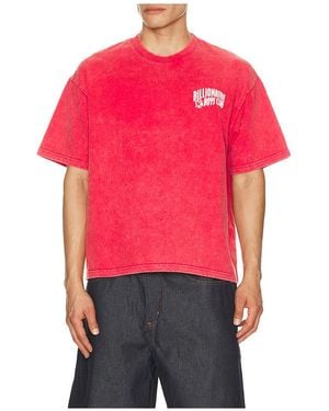 BBCICECREAM Faded Curve Tee - Red