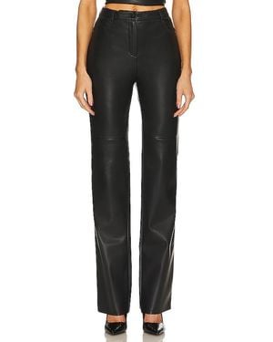 CULTNAKED Killa Faux Leather Trousers - Black