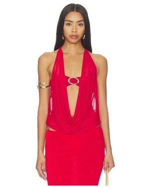 Tiger Mist Makena Two-Piece Top - Red