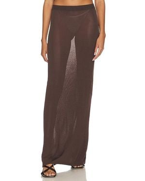 L'academie 'Academie Falda Hadi En Color Chocolate Talla (También En S, Xl) - Marrón