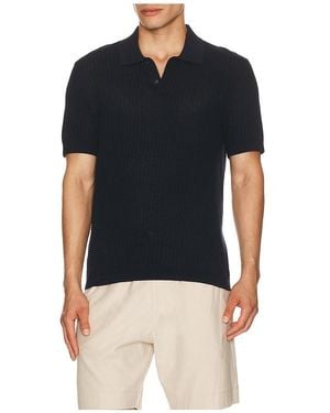 Theory Tactile Cotton Polo En Color Azul Marino Talla (También En M, S, Xl/1X, Xxl/2X)