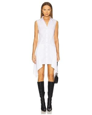 Helmut Lang Bustier Dress - White