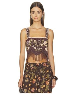 Agua Bendita Aida Crop-Top - Multicolour