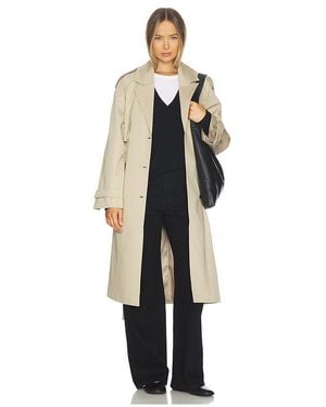 Anine Bing Trenchcoat, Langer Schnitt Rickie - Natur