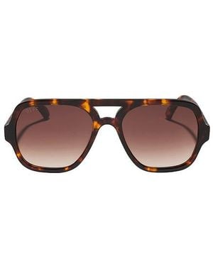 DIFF Layton Sunglasses - Brown