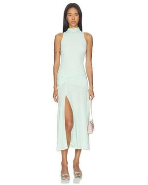 Bardot Leanna Mesh Midi Dress - White