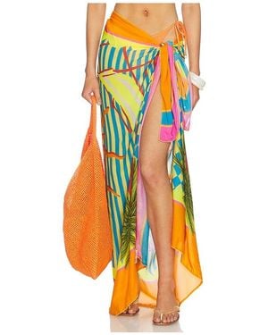Maaji Sarong Tropic Camouflage Isla - Orange