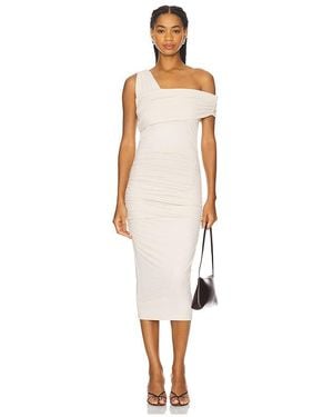 Susana Monaco One Arm One Shoulder Dress - White