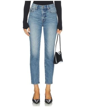 Pistola Bri Ankle High Rise Slim Straight Jeans - Blue