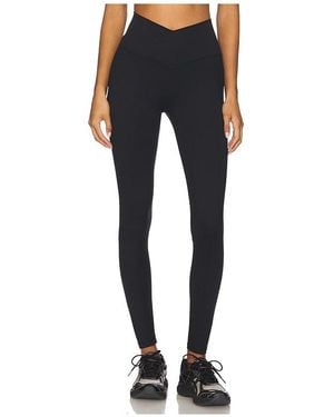 WellBeing + BeingWell Flowwell Callista Crossover Legging - Blue
