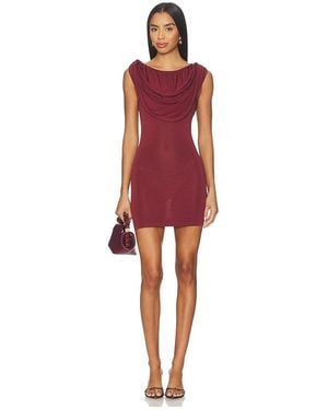 AYA MUSE Mist Mini Dress - Red