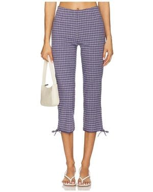 Free People Feeling Flirty Slim Capri Pant - Blue
