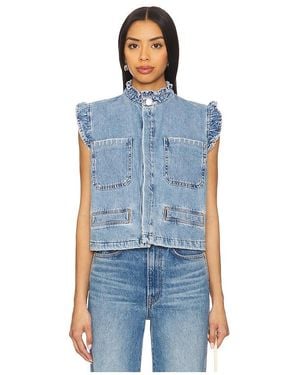 seventy + mochi Pablo Waistcoat - Blue