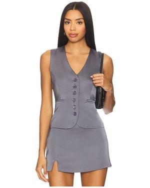 ALL THE WAYS Betty Vest Top - Blue