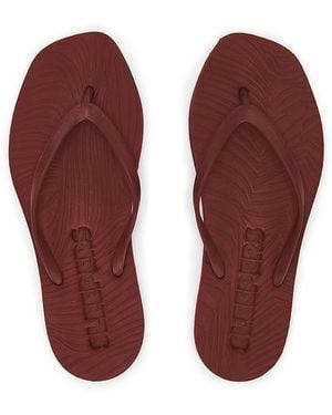 Sleeper Flip Flops Tapered - Rot