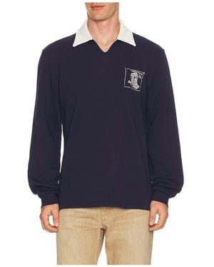 Palmes T-SHIRT RUGBY BOOT OPEN en Navy - Bleu