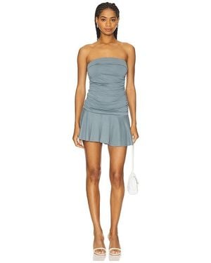 geel Mia Dress - Blue